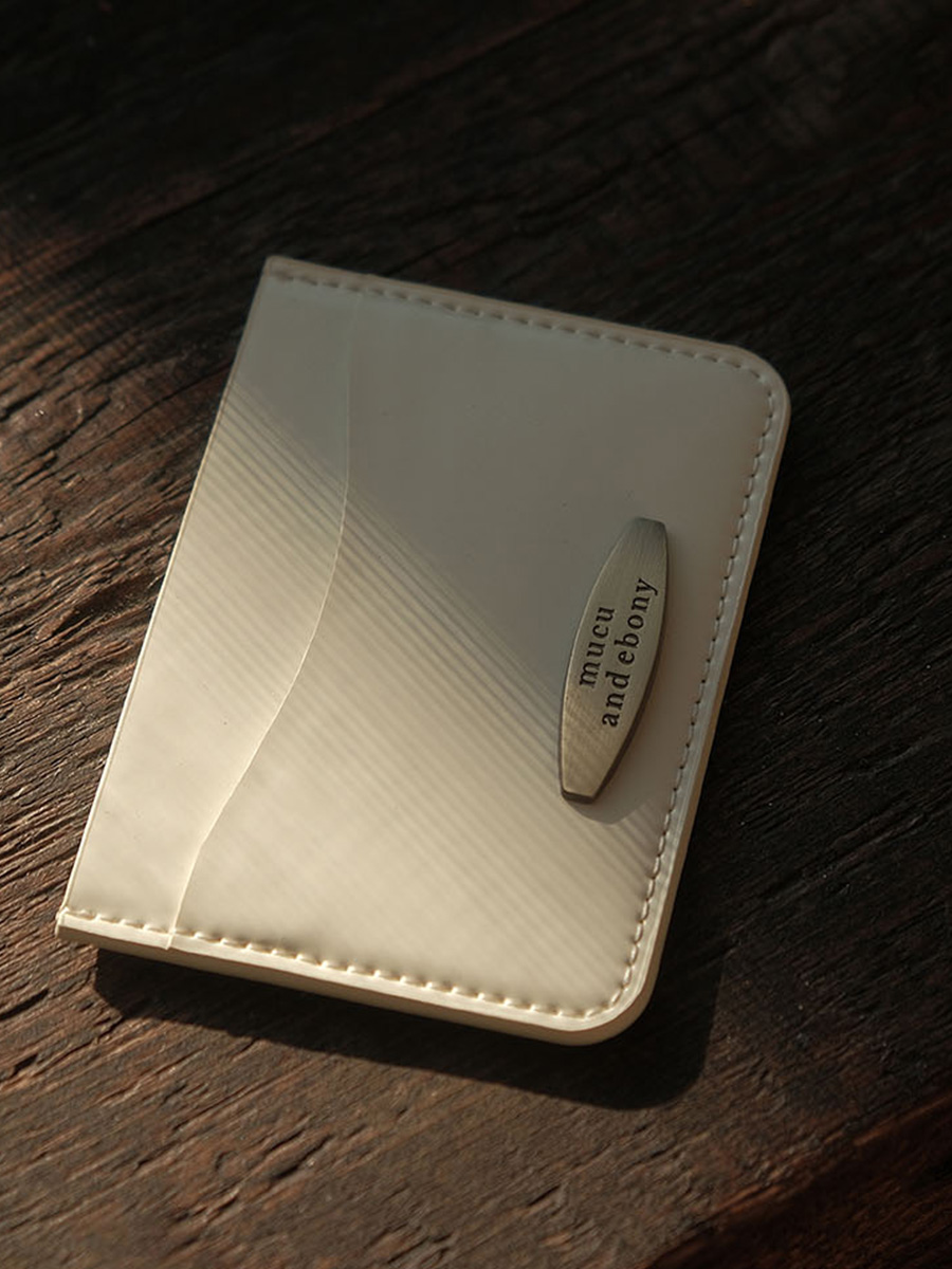 デザートカードウォレット _ バニラ | mucu and ebony | HANA(ハナ) #4