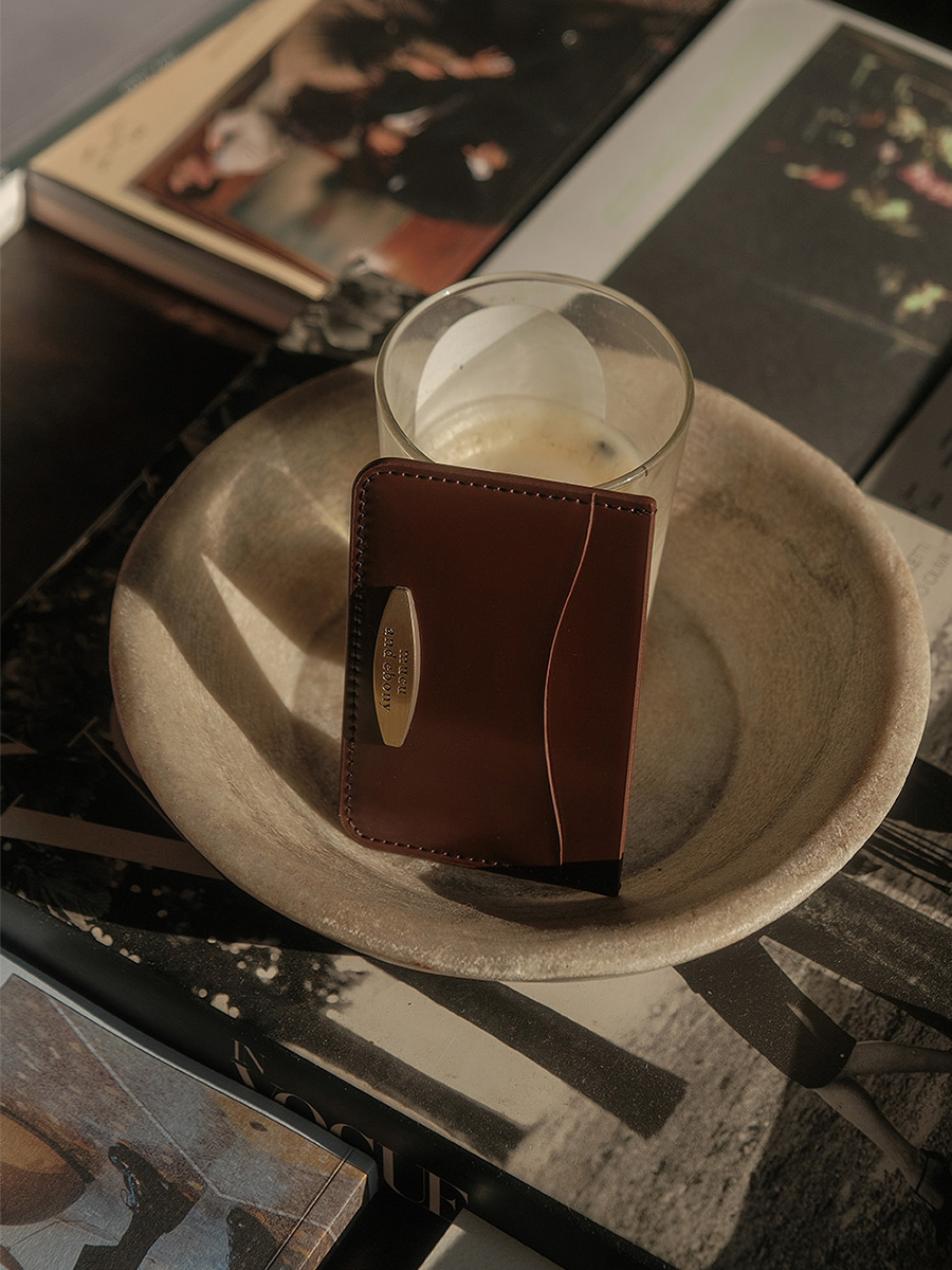 デザートカードウォレット _ チョコファジー | mucu and ebony | HANA(ハナ) #2