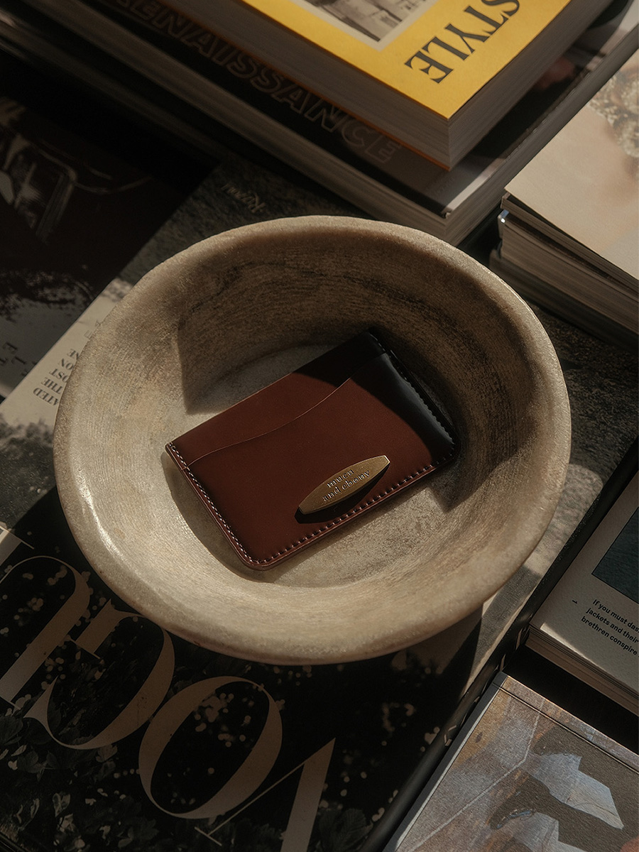 デザートカードウォレット _ チョコファジー | mucu and ebony | HANA(ハナ) #5