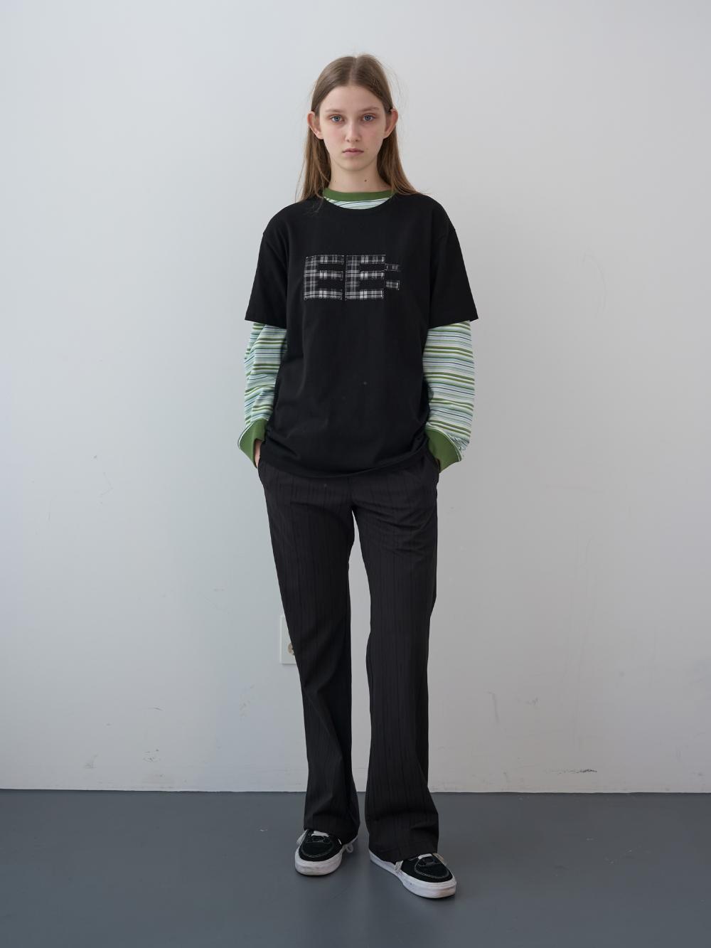 ストライプ ボクシーLST（グリーンストライプ） | ENZO BLUES | HANA(ハナ) #6