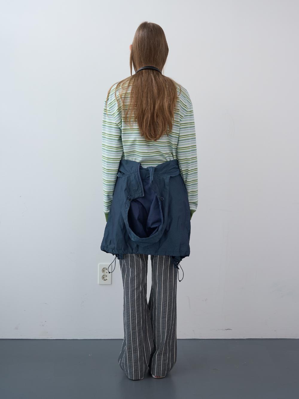 ストライプ ボクシーLST（グリーンストライプ） | ENZO BLUES | HANA(ハナ) #9