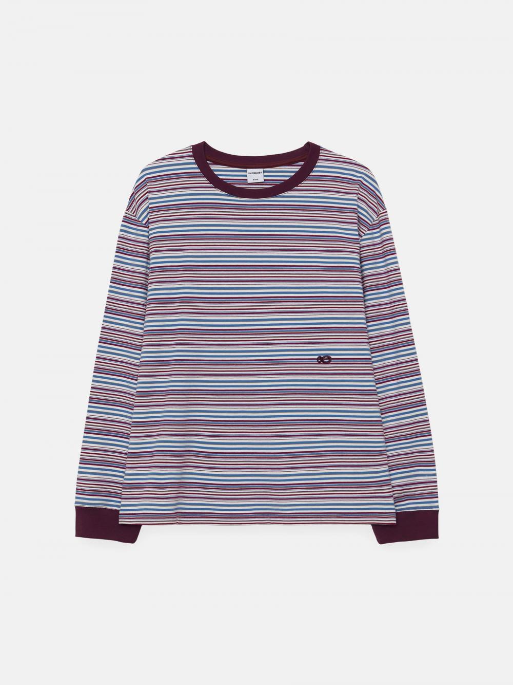 ストライプ ボクシーLST（ワインストライプ） | ENZO BLUES | HANA(ハナ) #14