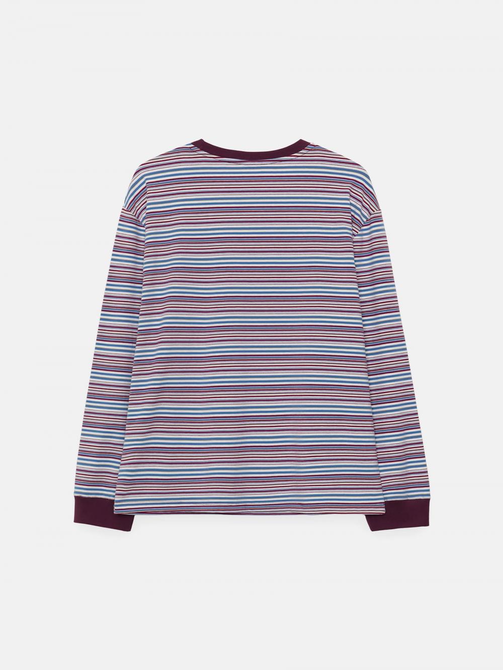 ストライプ ボクシーLST（ワインストライプ） | ENZO BLUES | HANA(ハナ) #15