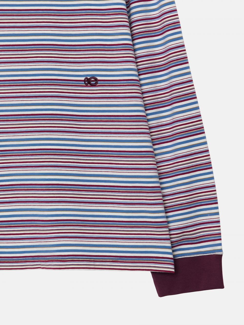 ストライプ ボクシーLST（ワインストライプ） | ENZO BLUES | HANA(ハナ) #17