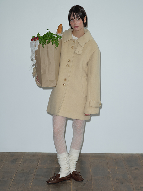 ブークレハーフコート（バター） | Margarin Fingers | HANA(ハナ) #2