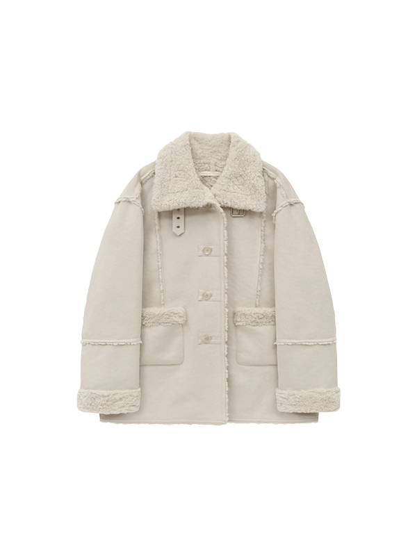 バックルスエードムスタン（ライトグレー） | Margarin Fingers | HANA(ハナ) #9