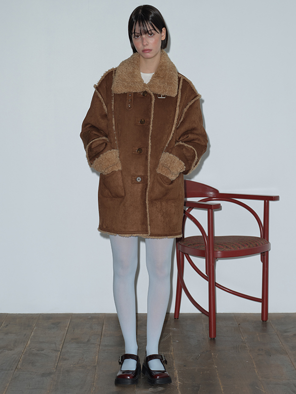 バックルスエードムスタン（ブラウン） | Margarin Fingers | HANA(ハナ) #2