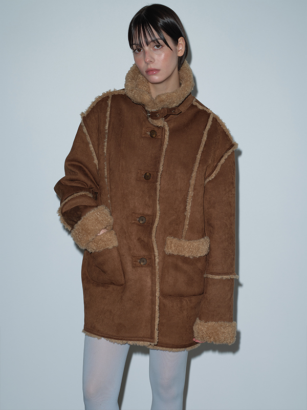 バックルスエードムスタン（ブラウン） | Margarin Fingers | HANA(ハナ) #3