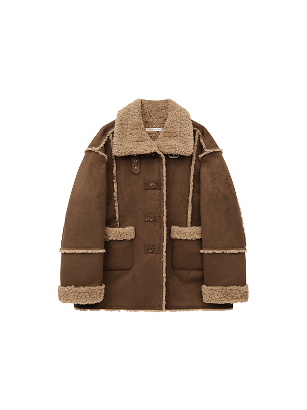 バックルスエードムスタン（ブラウン） | Margarin Fingers | HANA(ハナ) #8