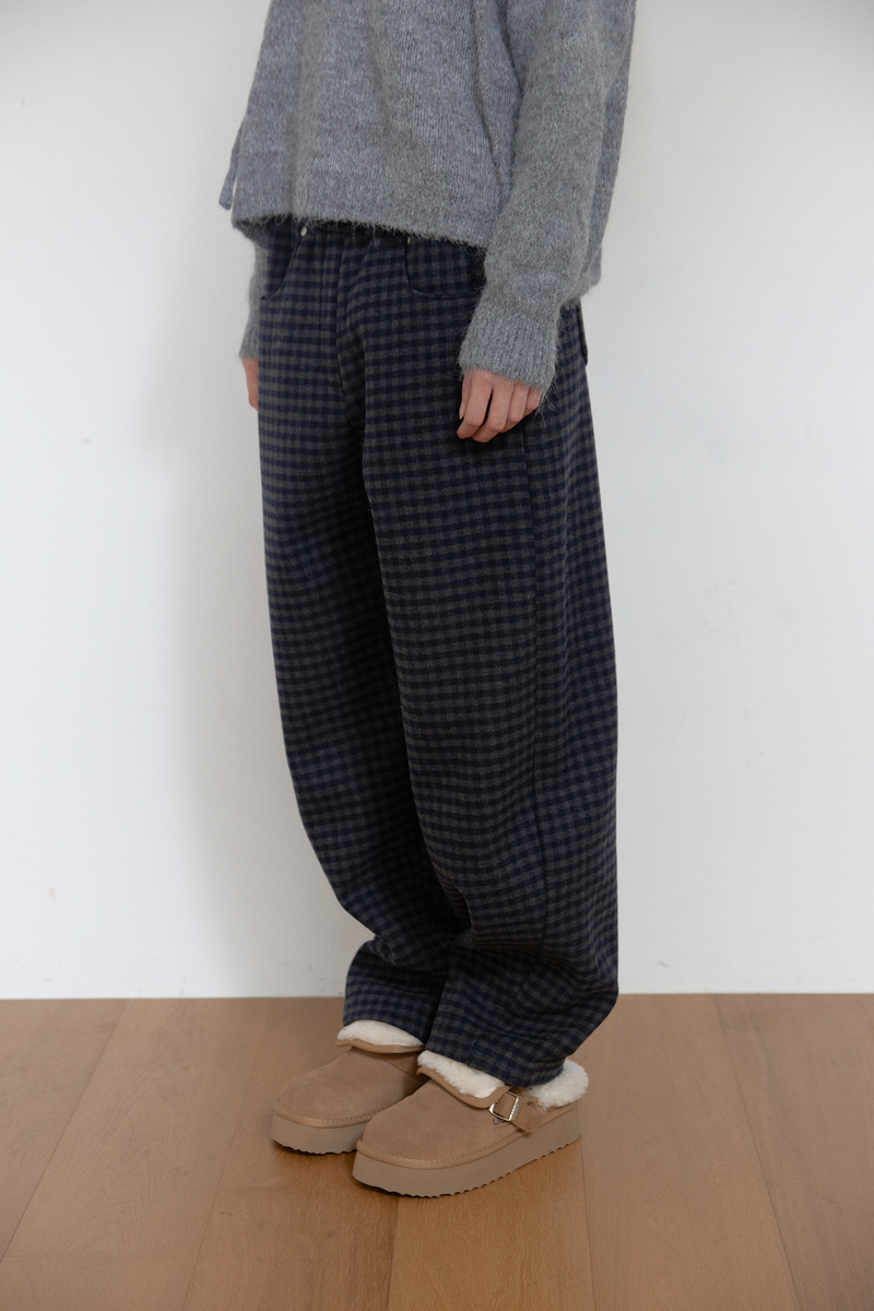 ソフトカーブパンツ (チェック) | ASURA | HANA(ハナ) #3