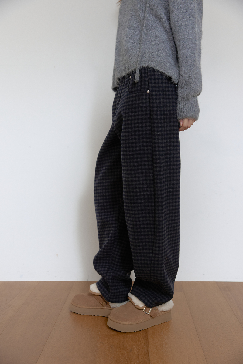 ソフトカーブパンツ (チェック) | ASURA | HANA(ハナ) #12