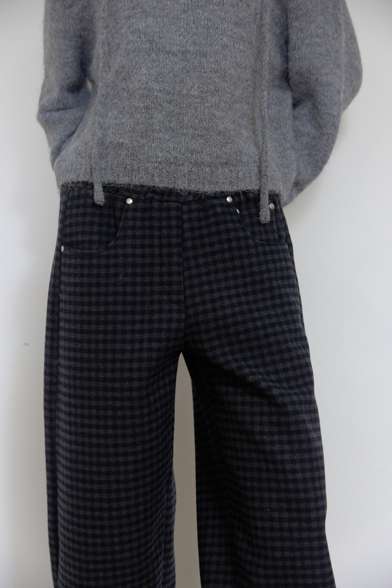 ソフトカーブパンツ (チェック) | ASURA | HANA(ハナ) #11