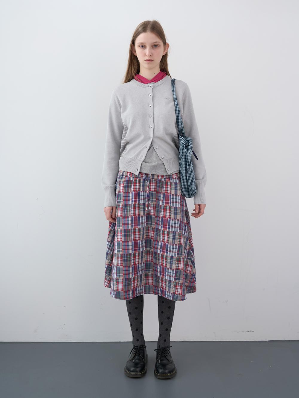 ストライプパネルカーディガン（ライトグレー） | ENZO BLUES | HANA(ハナ) #10