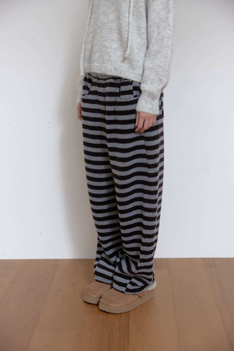 ソフトカーブパンツ (ストライプ) | ASURA | HANA(ハナ) #3