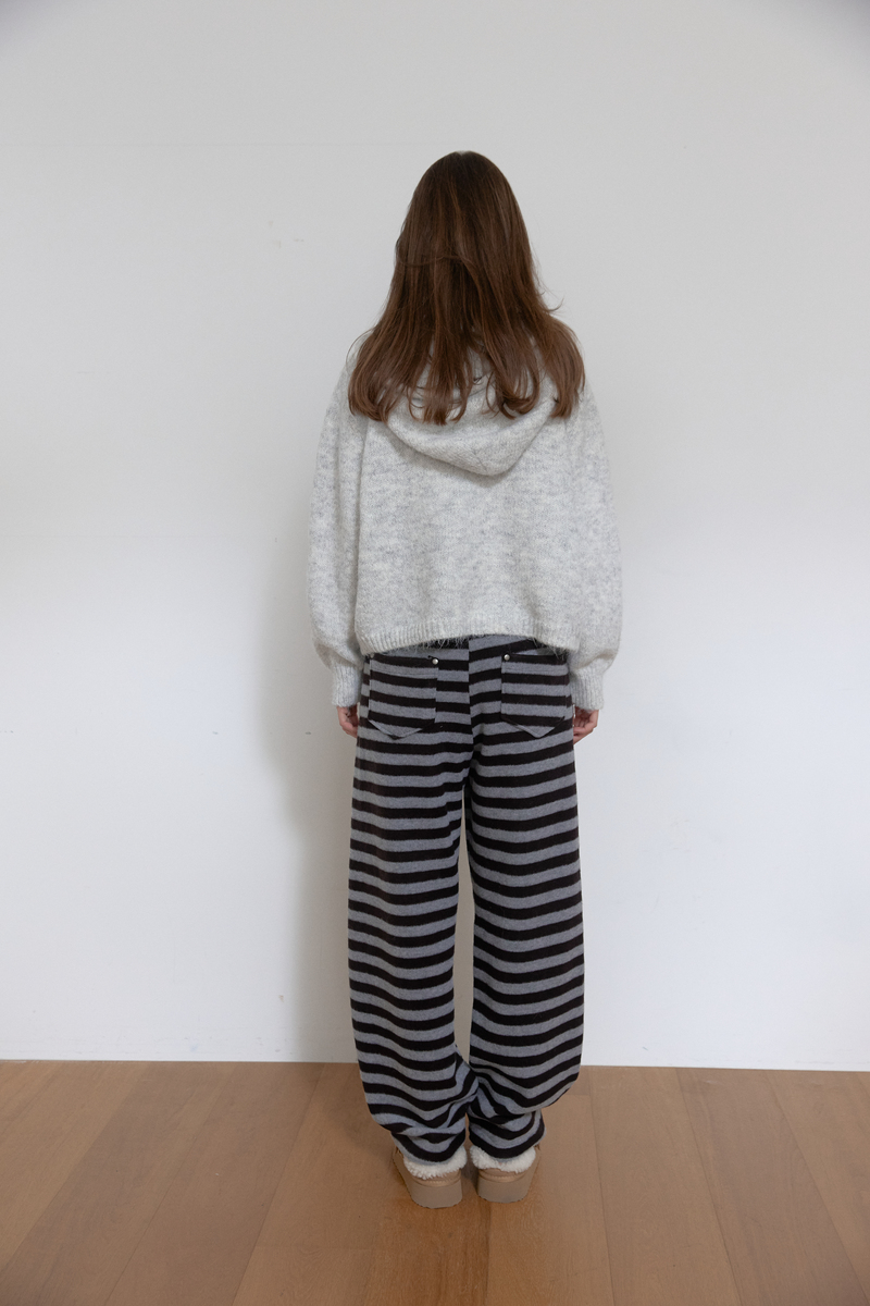 ソフトカーブパンツ (ストライプ) | ASURA | HANA(ハナ) #5