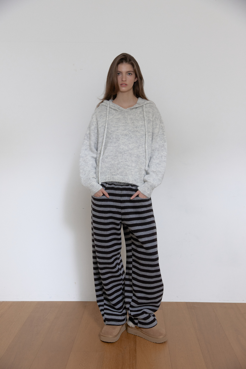 ソフトカーブパンツ (ストライプ) | ASURA | HANA(ハナ) #7