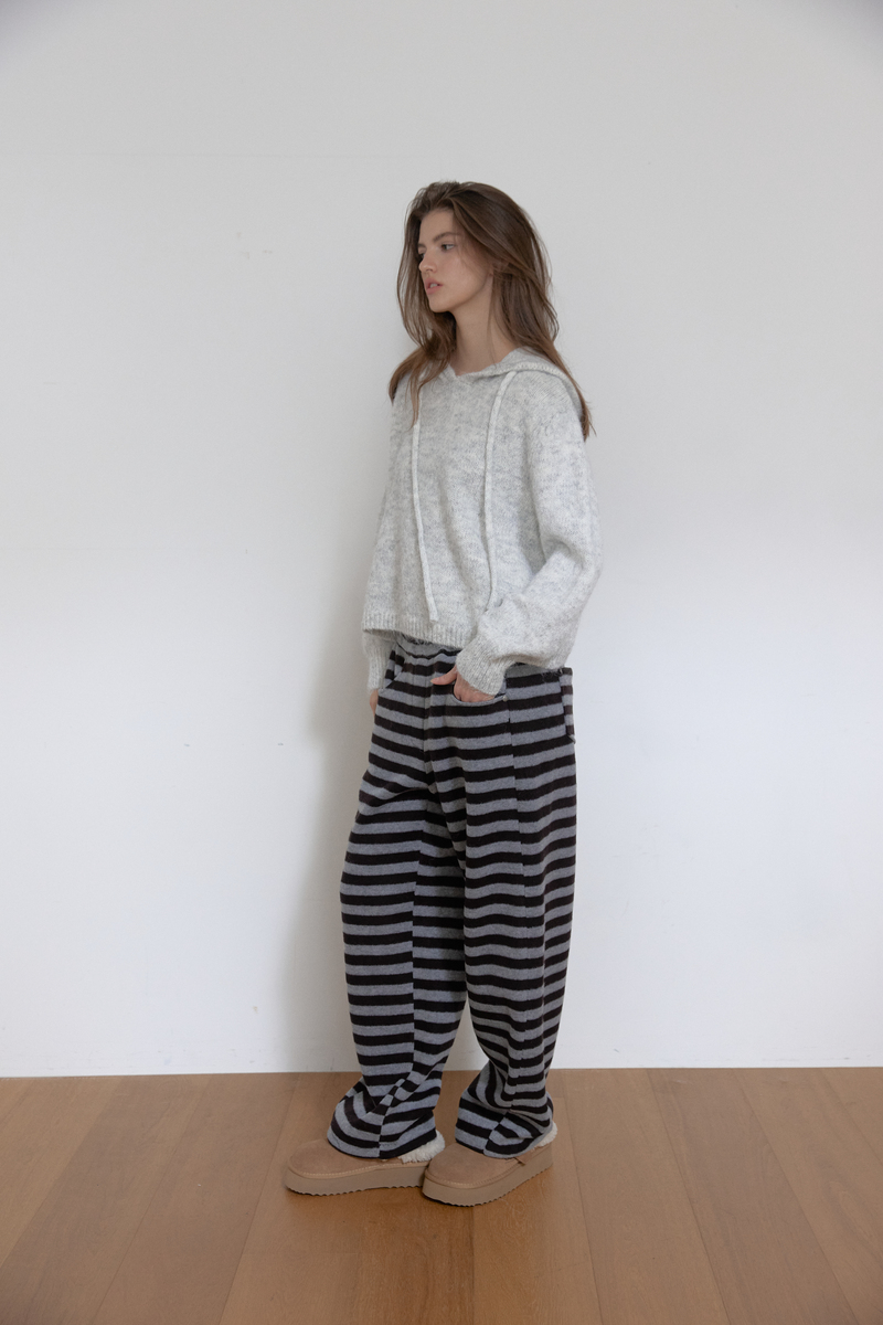 ソフトカーブパンツ (ストライプ) | ASURA | HANA(ハナ) #8