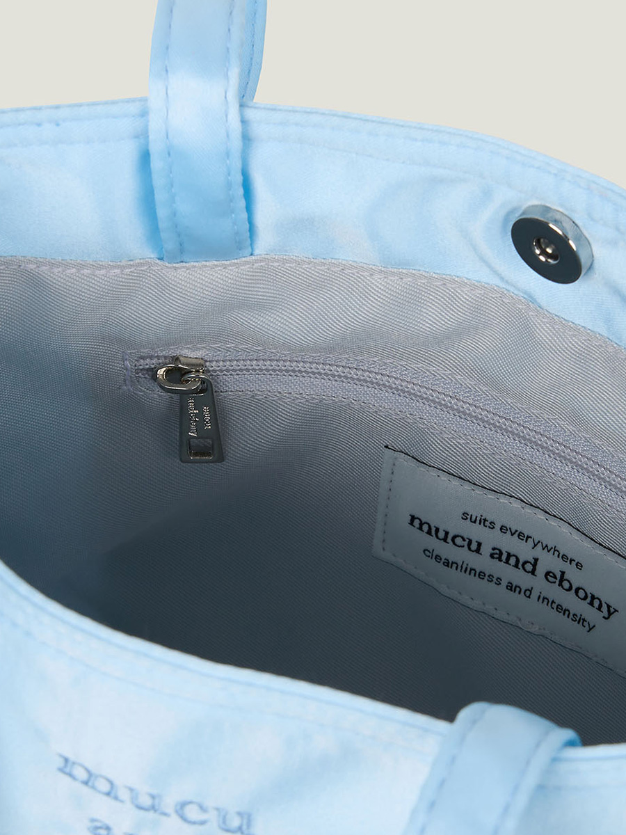 ヘイズバッグ _ ライトブルー | mucu and ebony | HANA(ハナ) #10