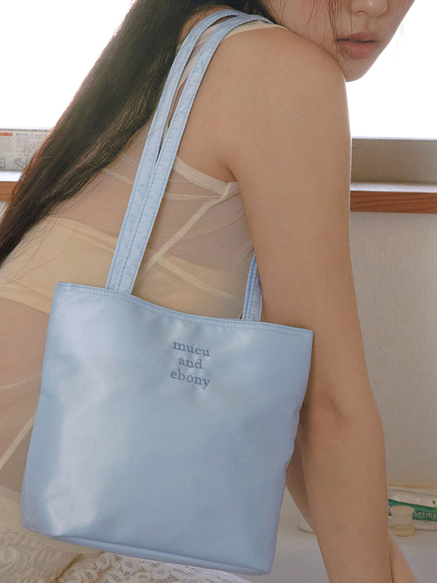 ヘイズバッグ _ ライトブルー | mucu and ebony | HANA(ハナ) #9