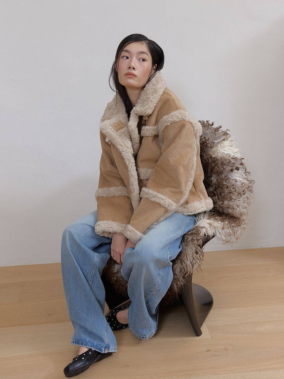 ウールライン ムスタング (ベージュ) | ASURA | HANA(ハナ) #8