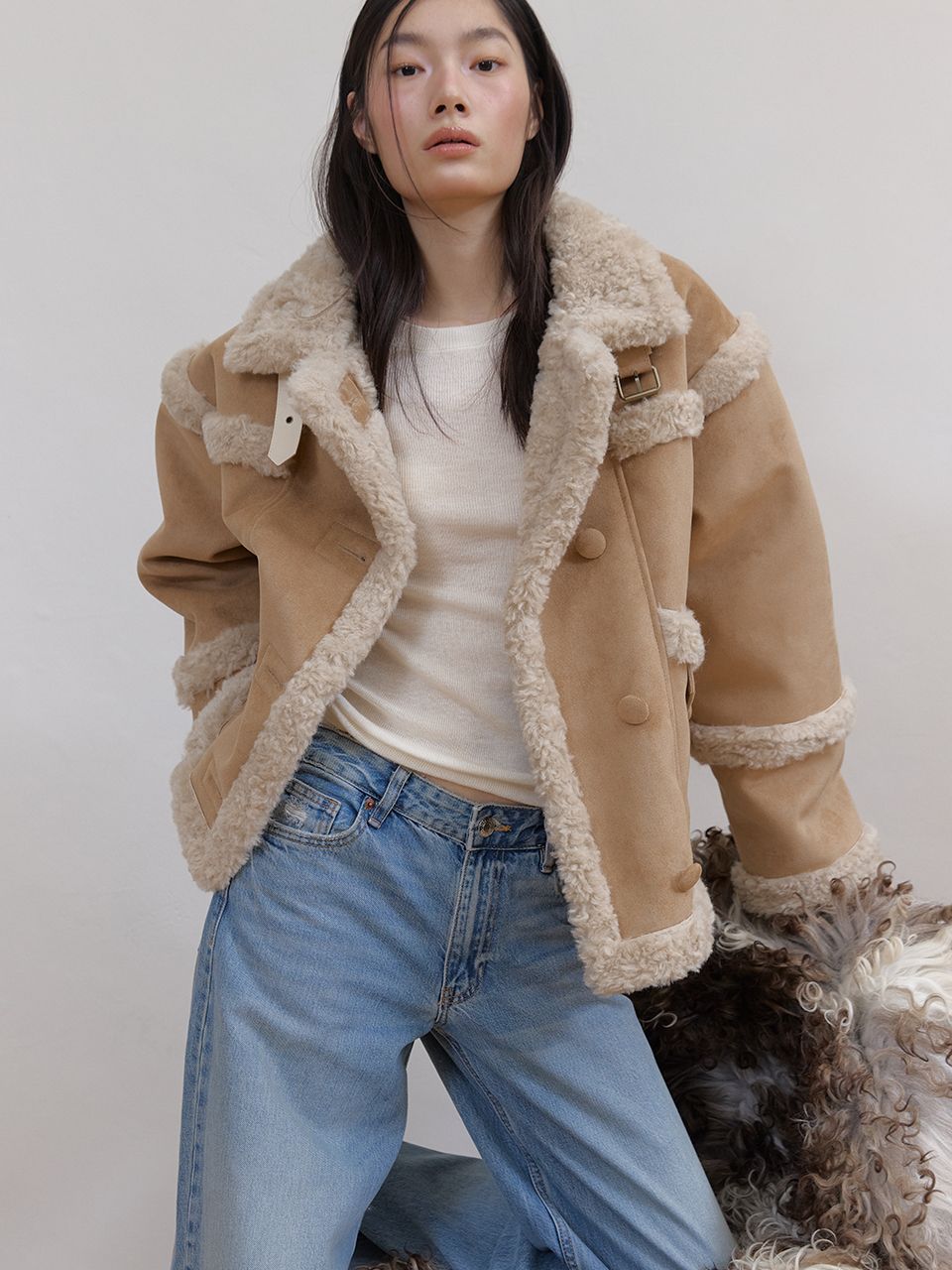 ウールライン ムスタング (ベージュ) | ASURA | HANA(ハナ) #11