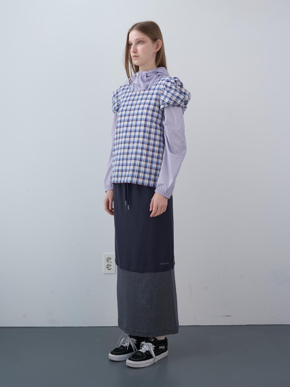 ツイストスリーブトップス（ブルー） | ENZO BLUES | HANA(ハナ) #13