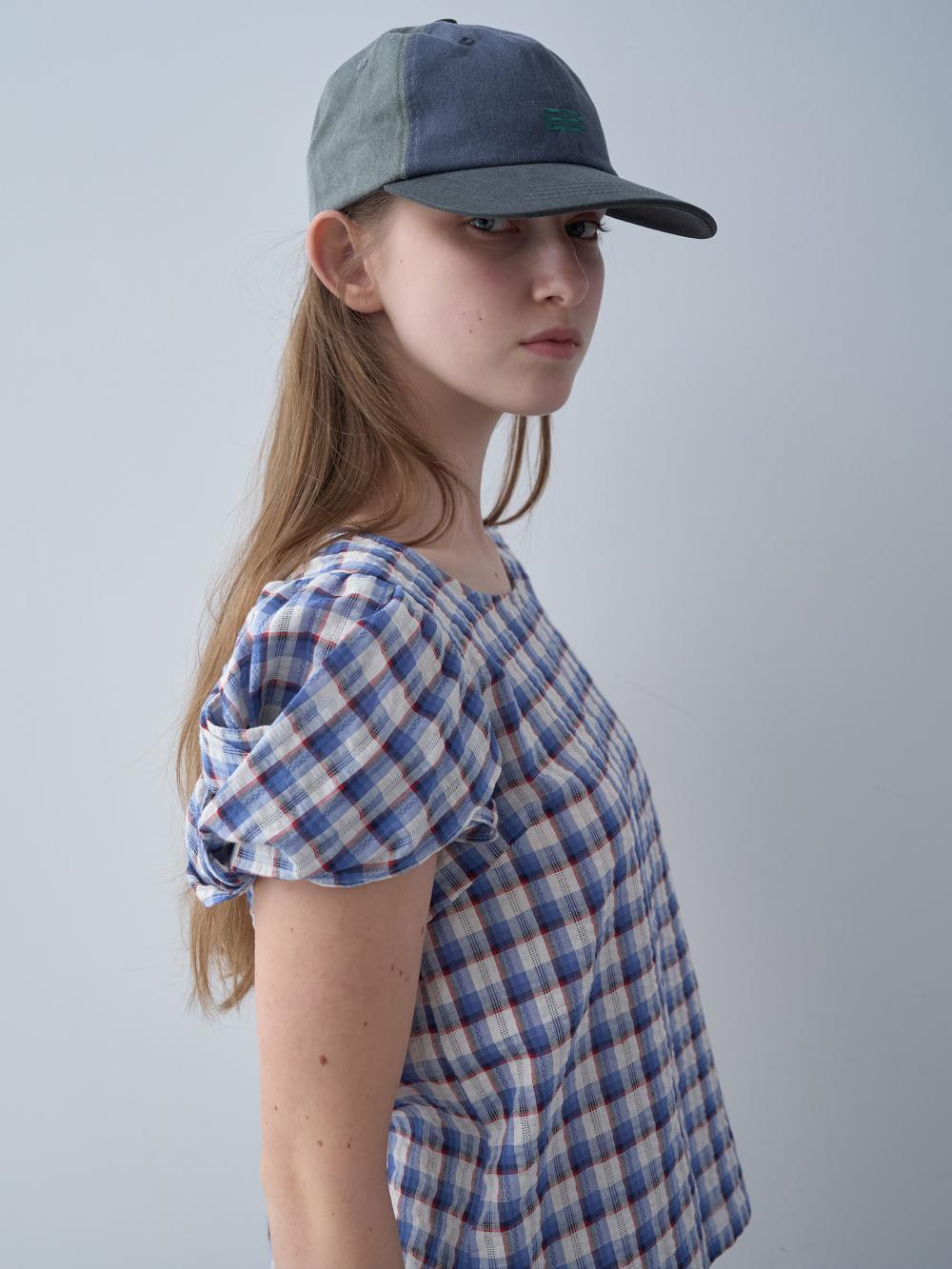 ツイストスリーブトップス（ブルー） | ENZO BLUES | HANA(ハナ) #4