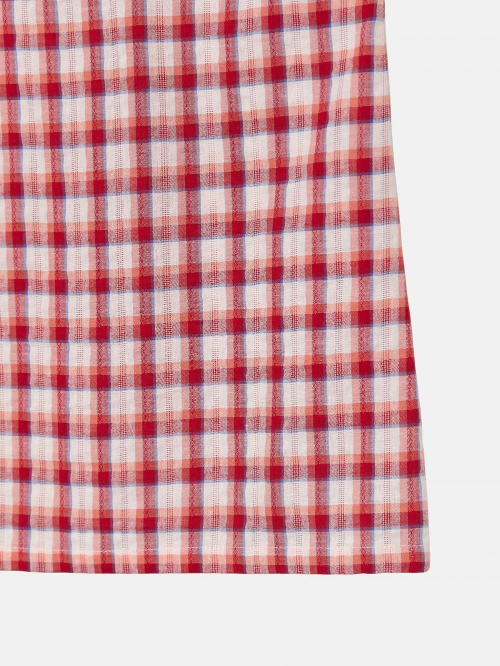 ツイストスリーブトップス（レッド） | ENZO BLUES | HANA(ハナ) #19