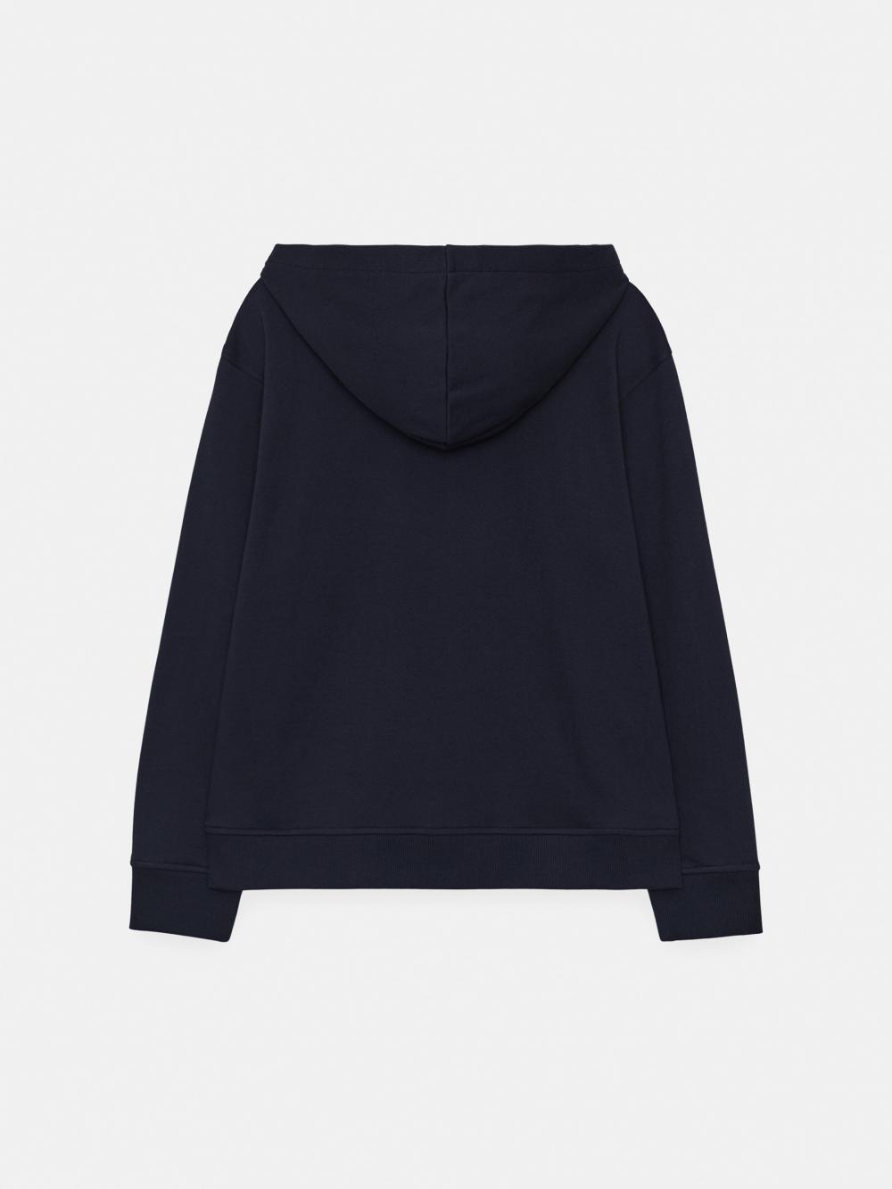 ワッフルパッチジップアップパーカー (ネイビー) | ENZO BLUES | HANA(ハナ) #15