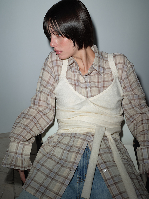 ニットタイビスチェ（アイボリー） | Margarin Fingers | HANA(ハナ) #2