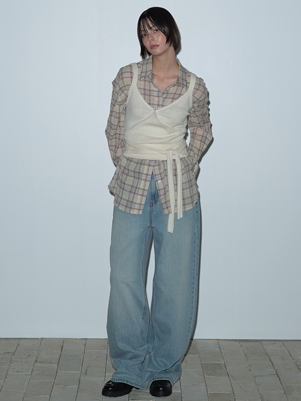 ニットタイビスチェ（アイボリー） | Margarin Fingers | HANA(ハナ) #5