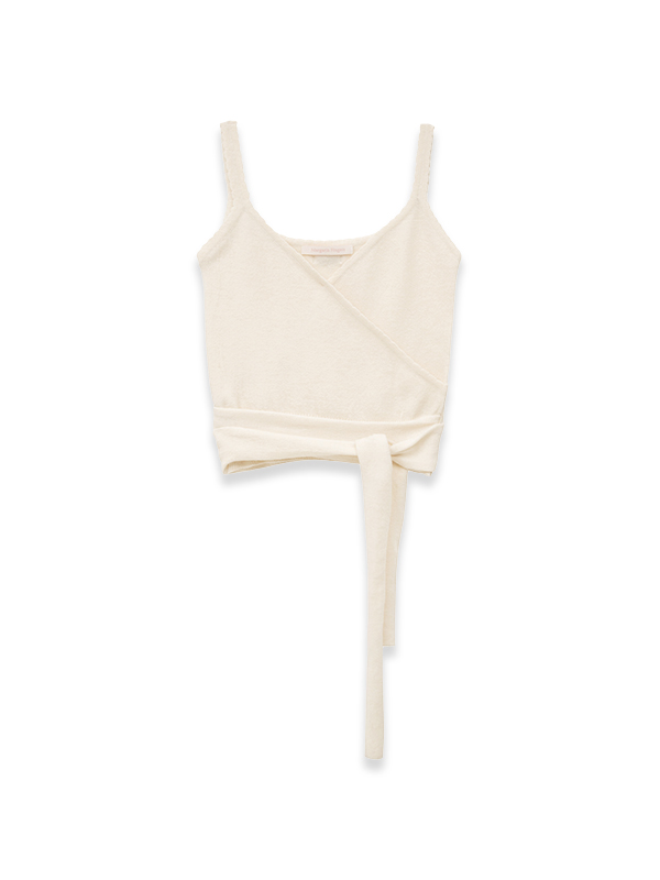 ニットタイビスチェ（アイボリー） | Margarin Fingers | HANA(ハナ) #9