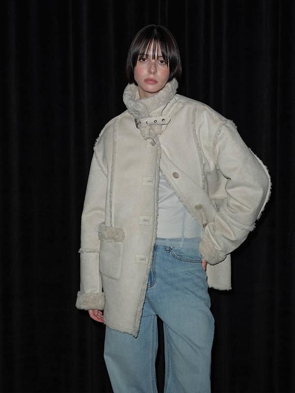 メッシュレイヤードTシャツ（クリーム） | Margarin Fingers | HANA(ハナ) #6