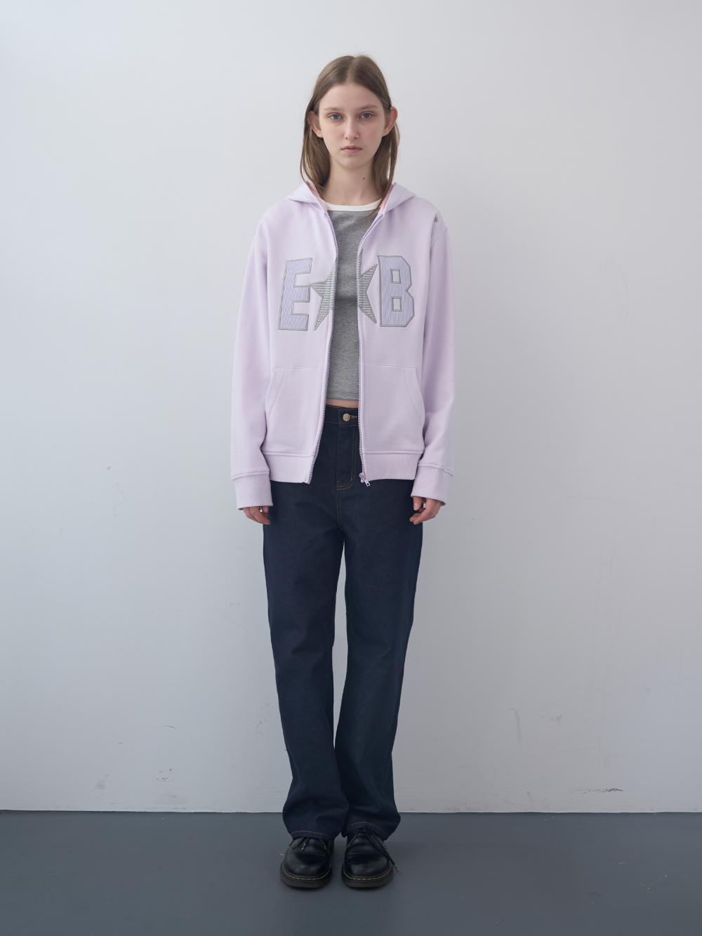 ワッフルパッチジップアップパーカー (パステルピンク) | ENZO BLUES | HANA(ハナ) #2