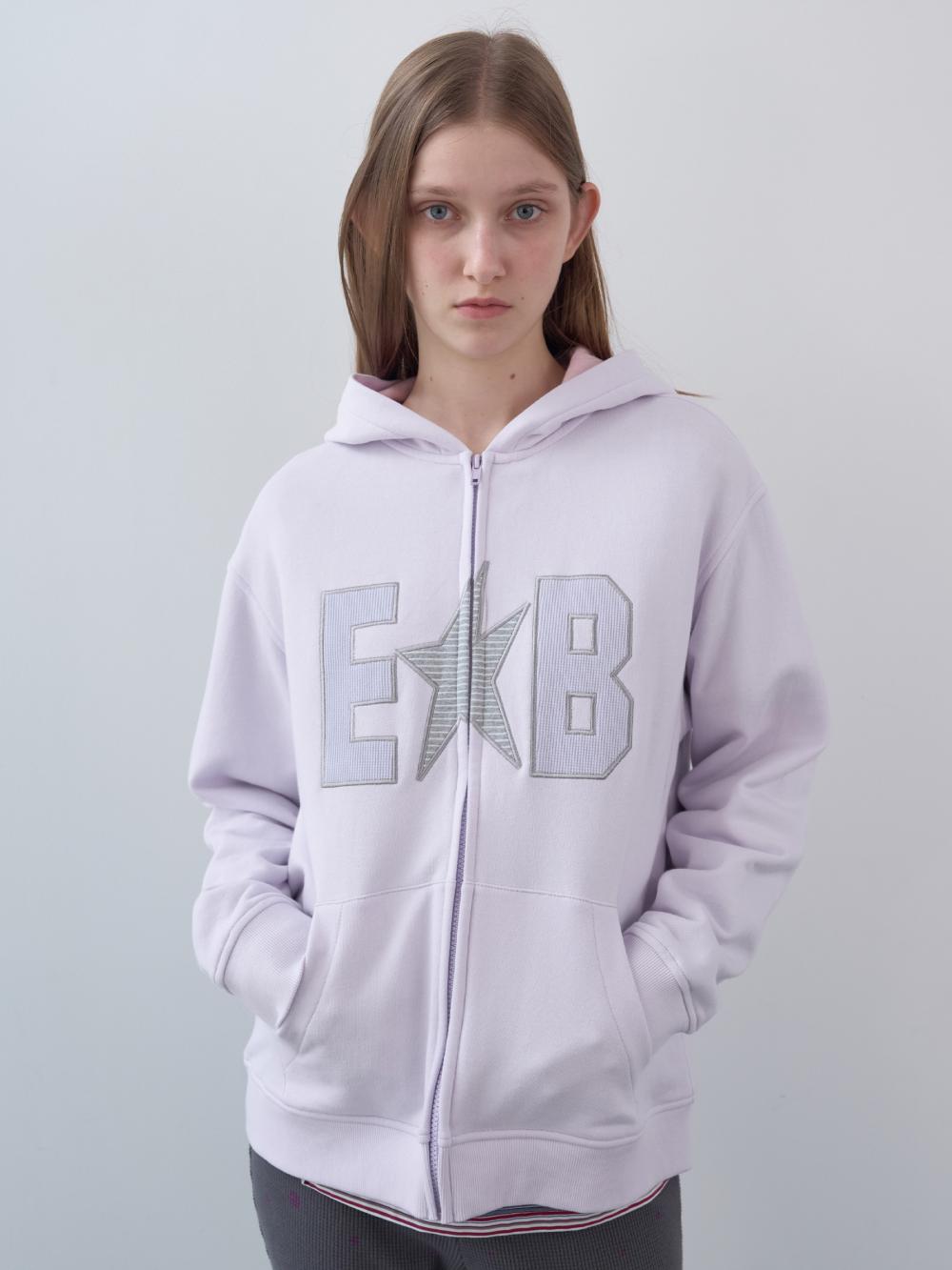 ワッフルパッチジップアップパーカー (パステルピンク) | ENZO BLUES | HANA(ハナ) #11