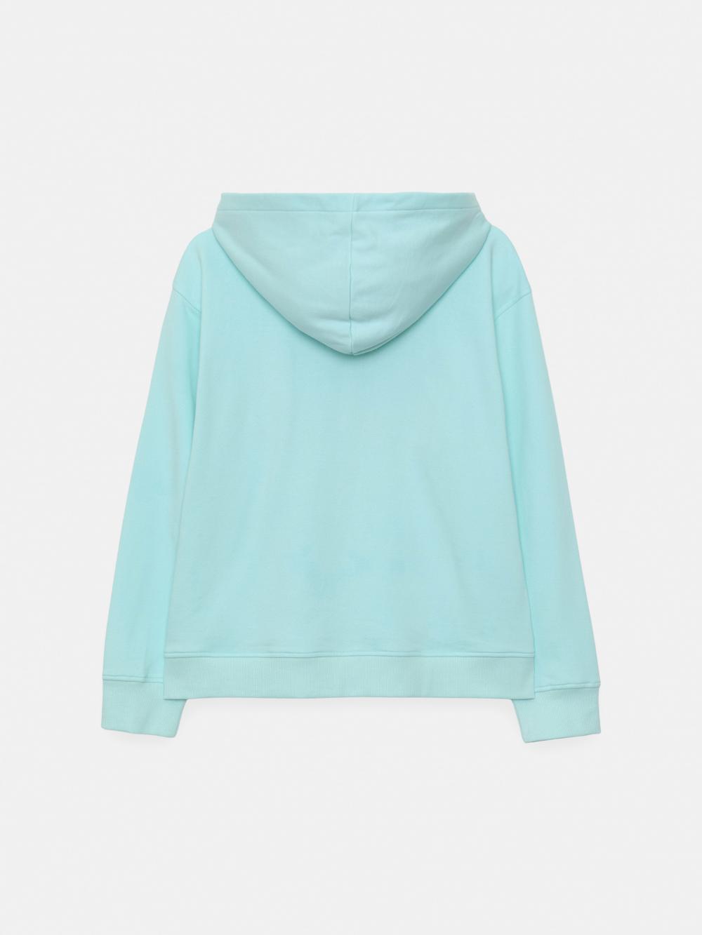 ワッフルパッチジップアップパーカー (スカイ) | ENZO BLUES | HANA(ハナ) #13