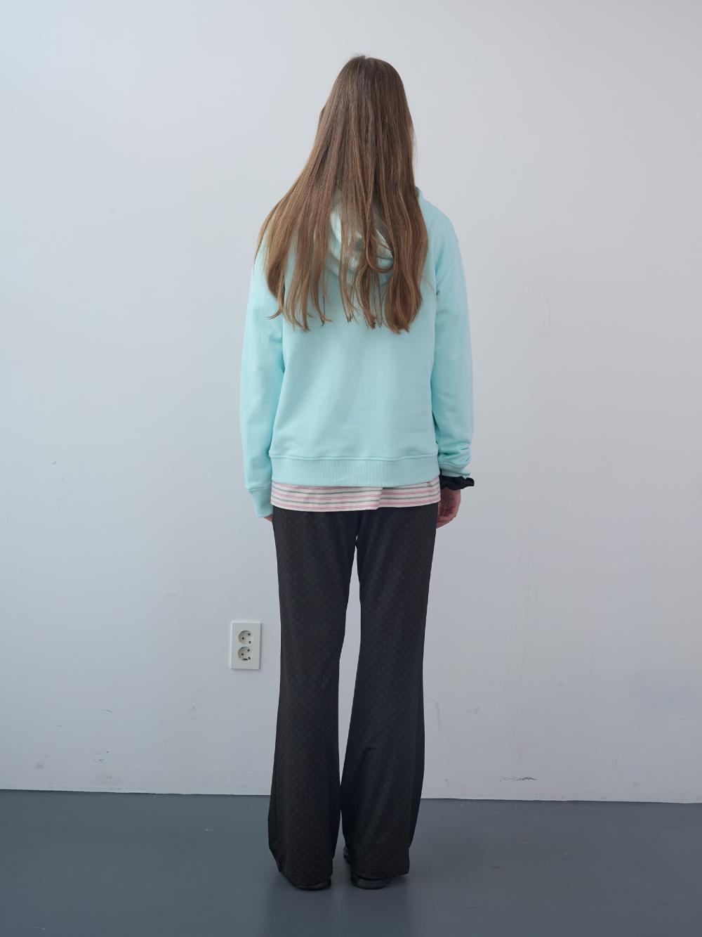 ワッフルパッチジップアップパーカー (スカイ) | ENZO BLUES | HANA(ハナ) #4