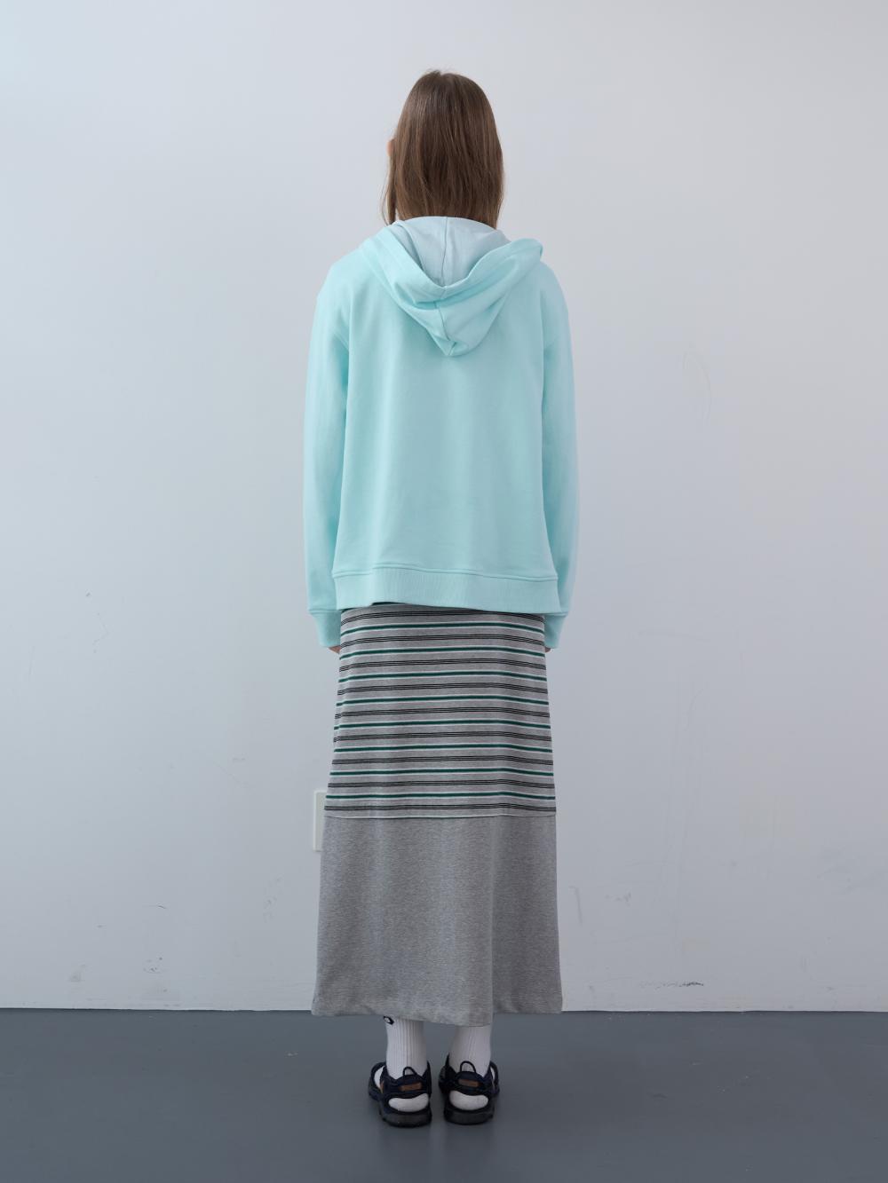 ワッフルパッチジップアップパーカー (スカイ) | ENZO BLUES | HANA(ハナ) #8