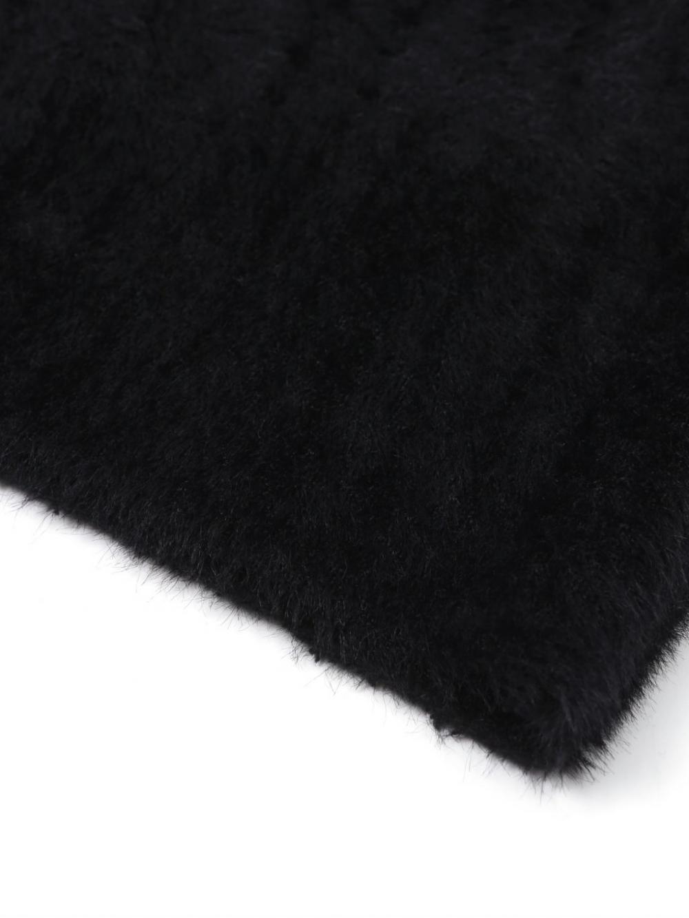 レザーファーミックススカート（ブラック） | ASURA | HANA(ハナ) #19