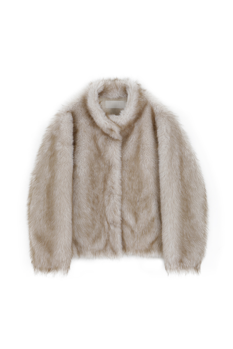 ミストトーンファージャケット (アイボリー) | ASURA | HANA(ハナ) #14