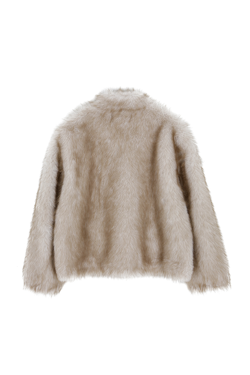 ミストトーンファージャケット (アイボリー) | ASURA | HANA(ハナ) #15