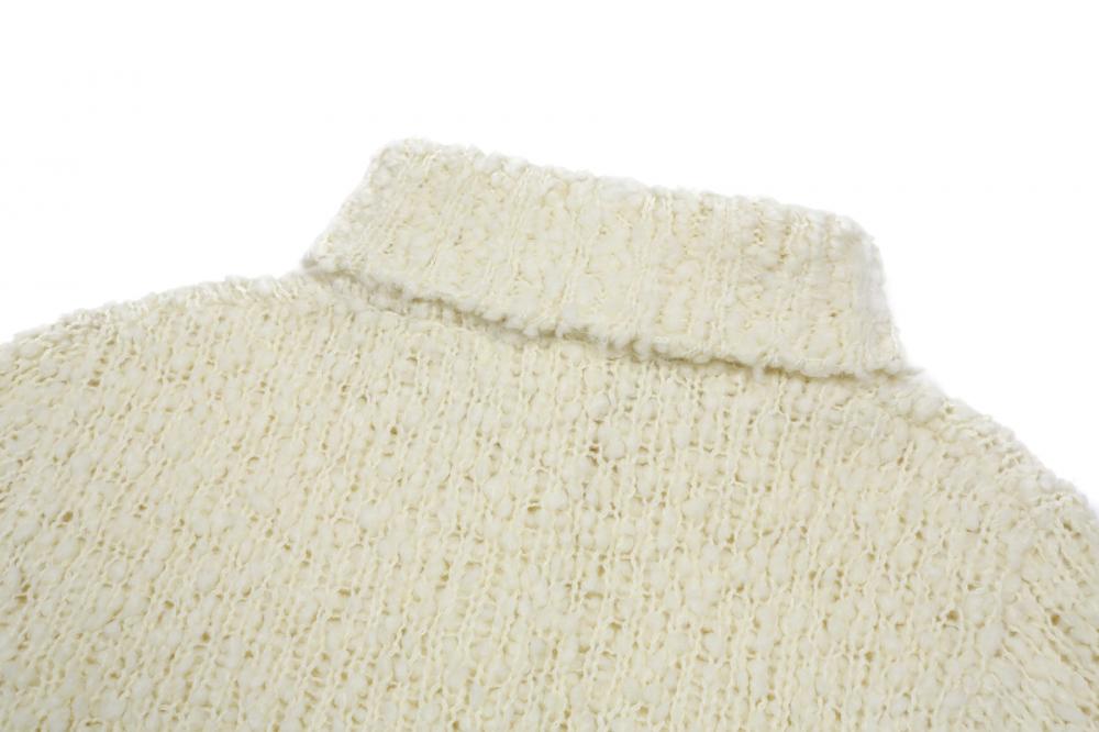 コージー ハイネック カーディガン (アイボリー) | ASURA | HANA(ハナ) #27