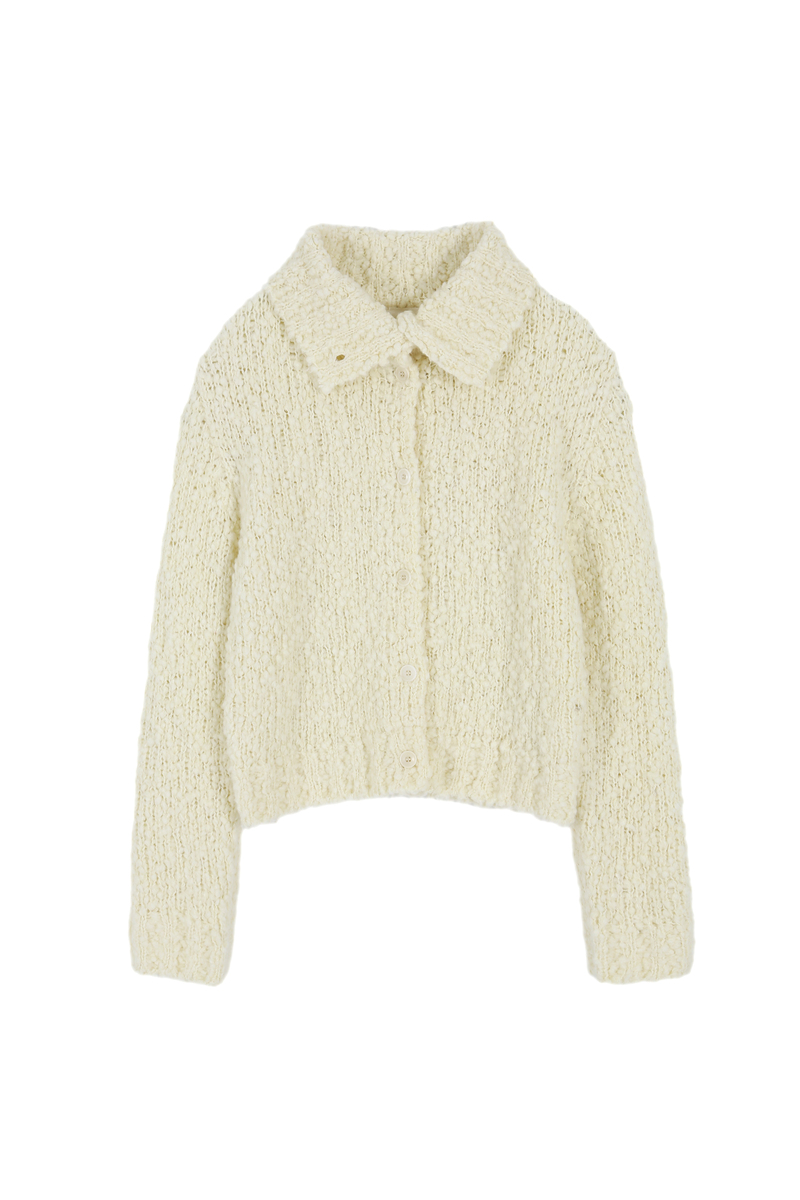 コージー ハイネック カーディガン (アイボリー) | ASURA | HANA(ハナ) #18