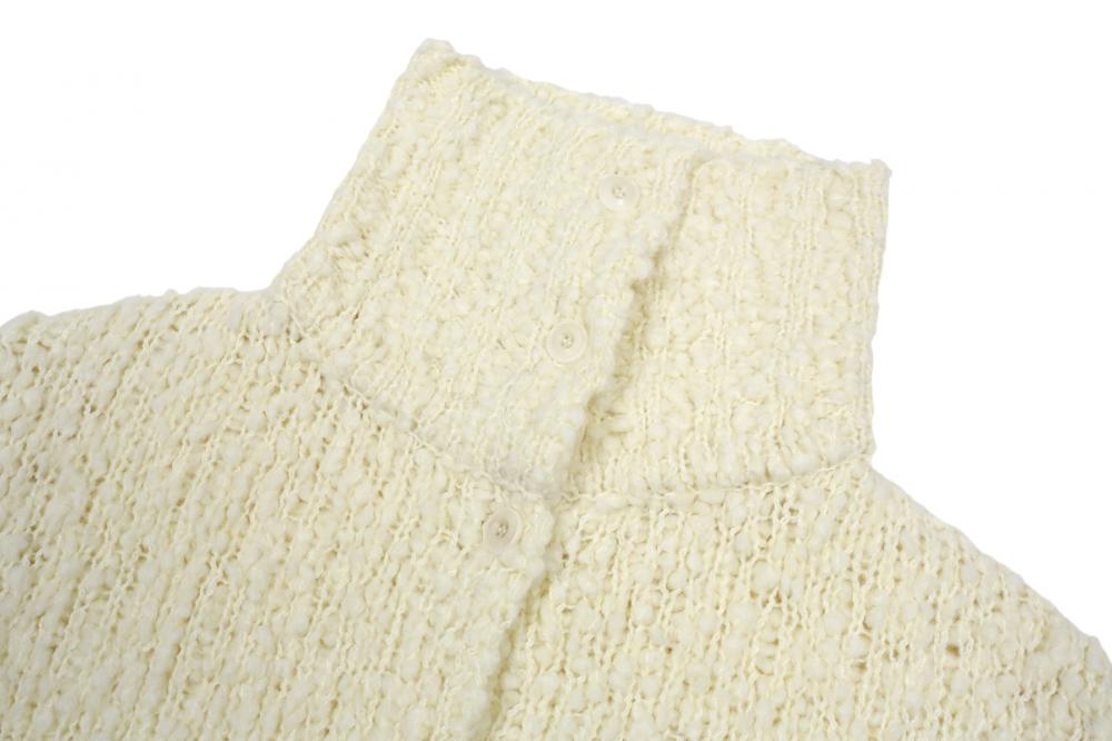 コージー ハイネック カーディガン (アイボリー) | ASURA | HANA(ハナ) #21