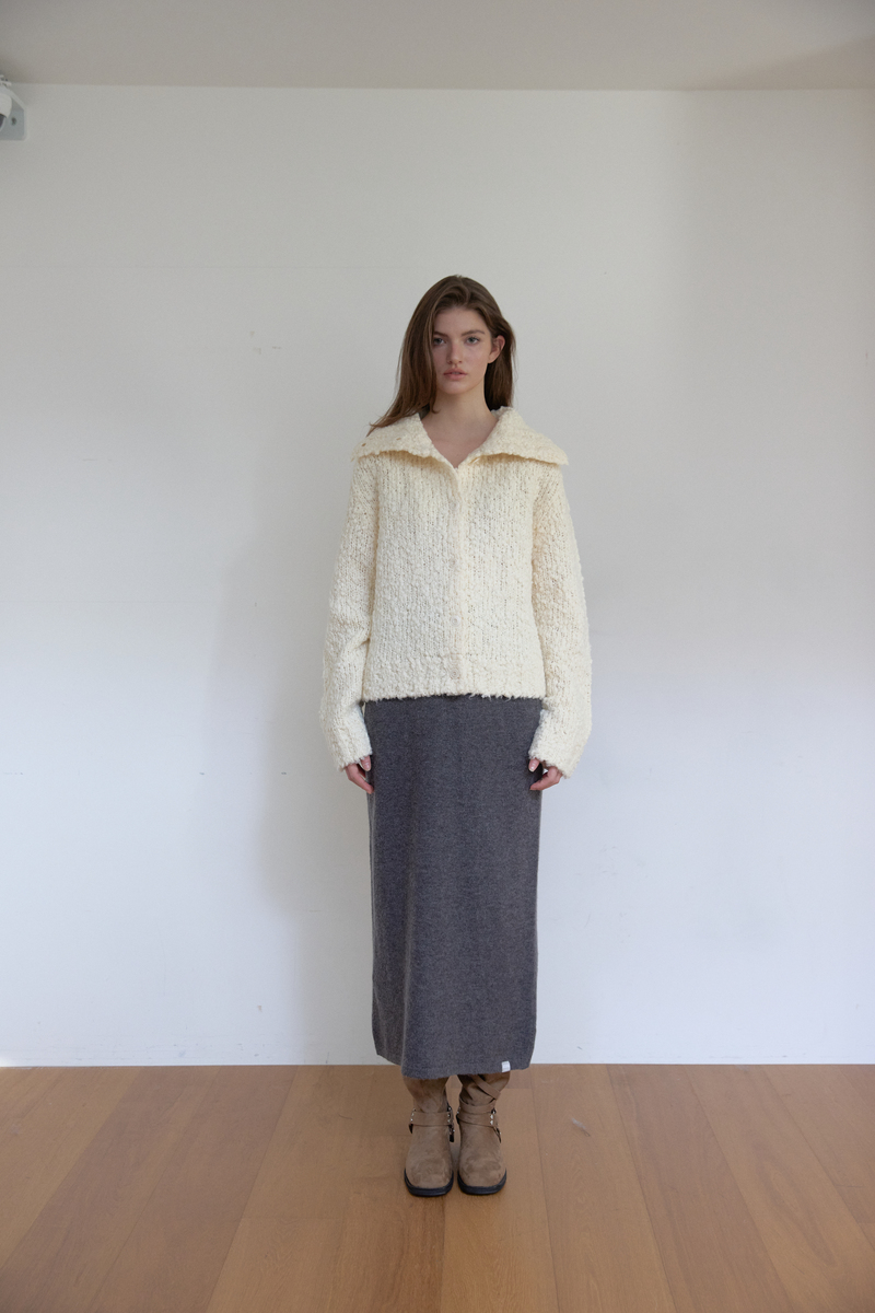 コージー ハイネック カーディガン (アイボリー) | ASURA | HANA(ハナ) #10