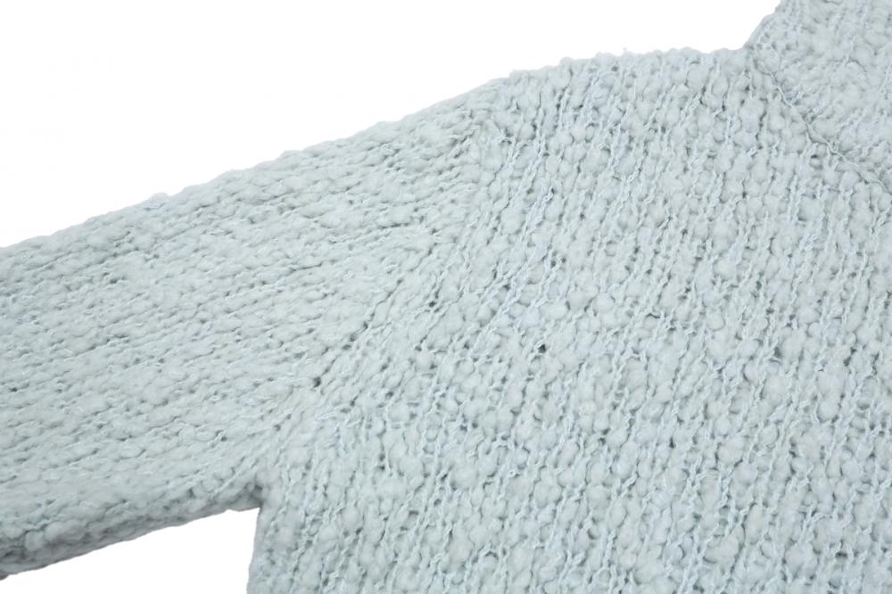 コージー ハイネック カーディガン (スカイブルー) | ASURA | HANA(ハナ) #23