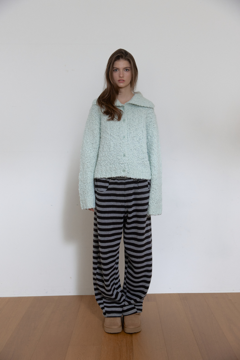 コージー ハイネック カーディガン (スカイブルー) | ASURA | HANA(ハナ) #4