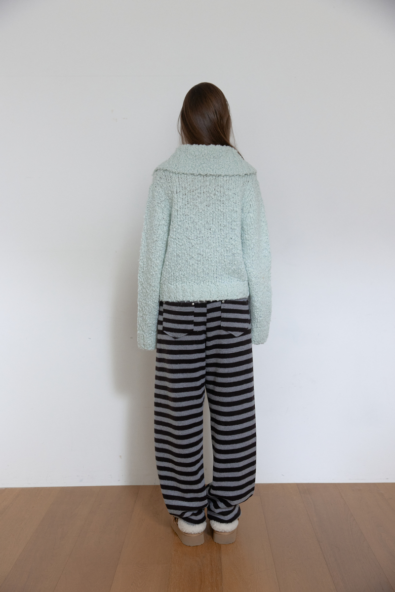 コージー ハイネック カーディガン (スカイブルー) | ASURA | HANA(ハナ) #8