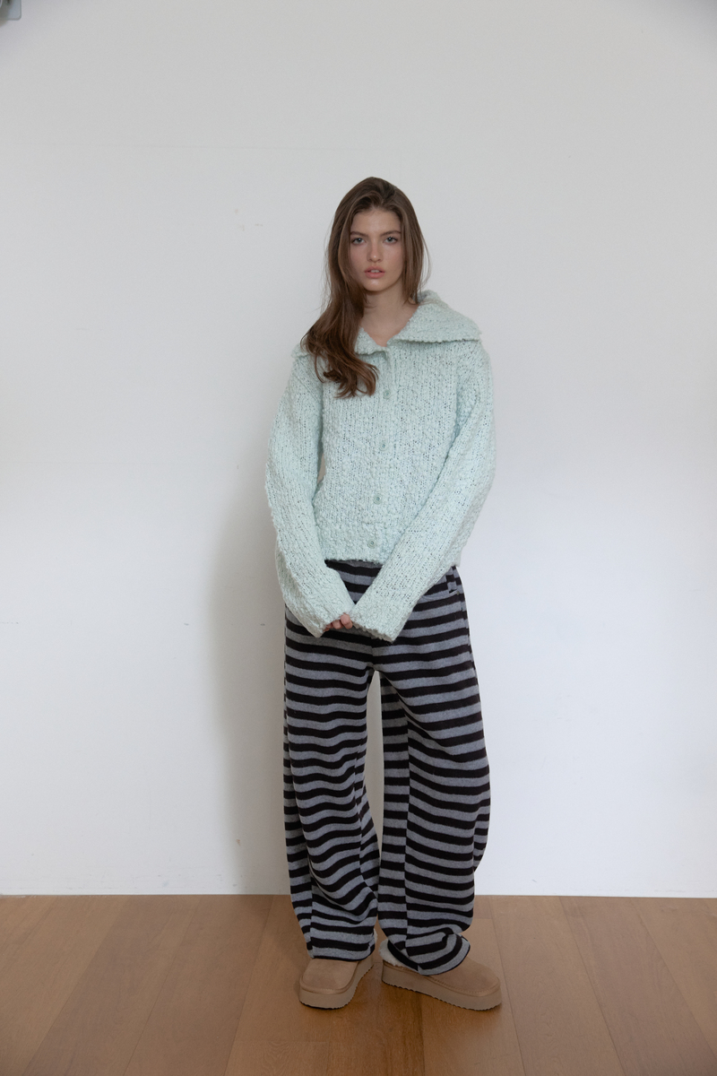 コージー ハイネック カーディガン (スカイブルー) | ASURA | HANA(ハナ) #10