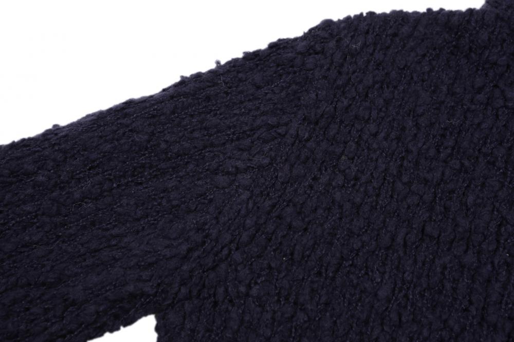 コージー ハイネック カーディガン (ネイビー) | ASURA | HANA(ハナ) #24